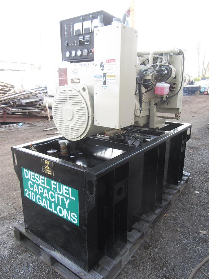Used 60 KW DIESEL GENERATOR KATOLIGHT 120/240V RE-CONNECTABLE 449 HRS VIDEO WE SHIP