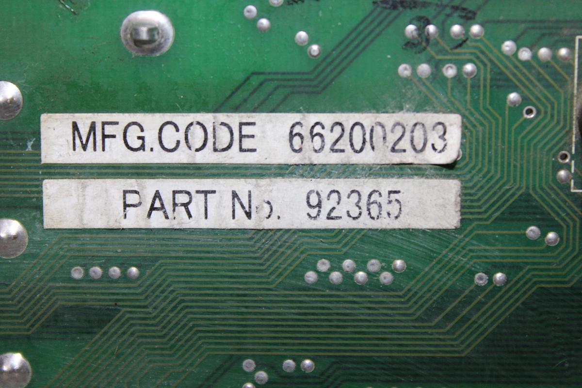 Used EATON BYPASS CONTROL CIRCUIT BOARD 101073070-001 REV. C