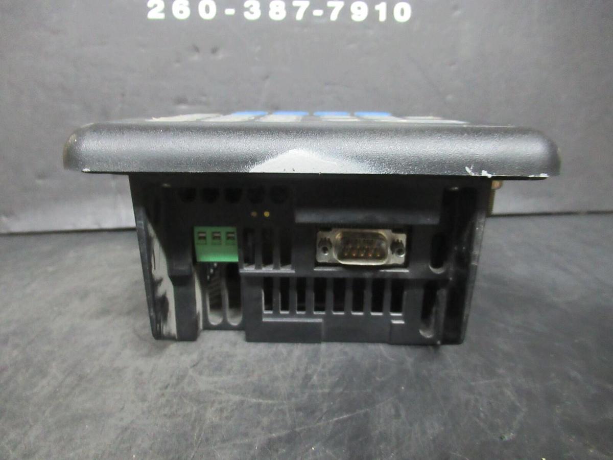 Used ALLEN-BRADLEY PANEL VIEW 300 2711-K3A17L1 SER. B REV. A 24 VDC 0.25 AMP