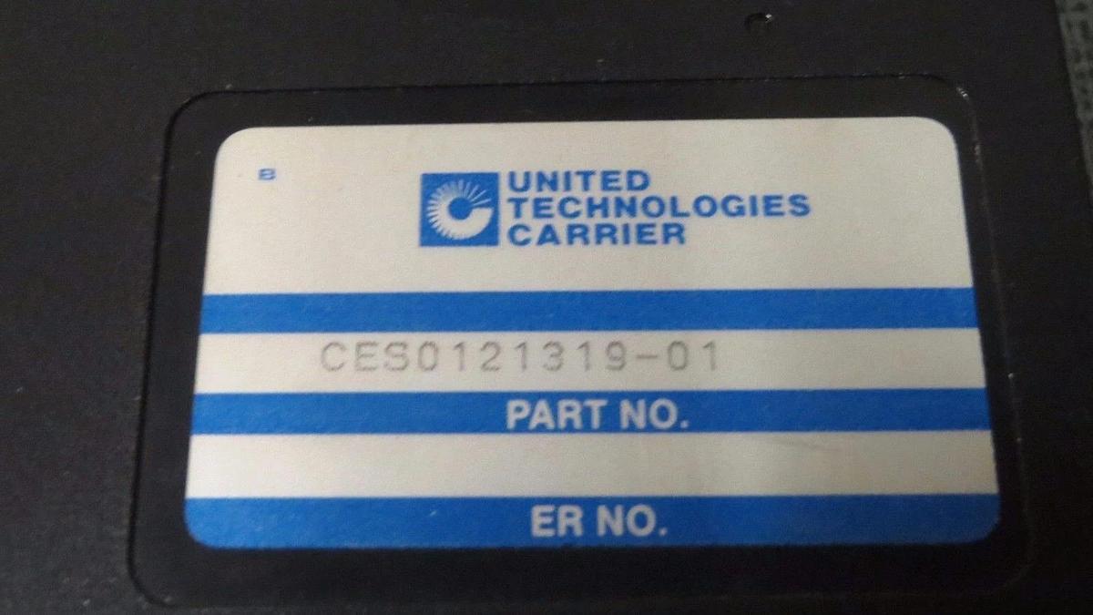 Used CARRIER STARTER MANAGEMENT MODULE (SMM) CESO121319-01 CEAS421319-01 REV 01