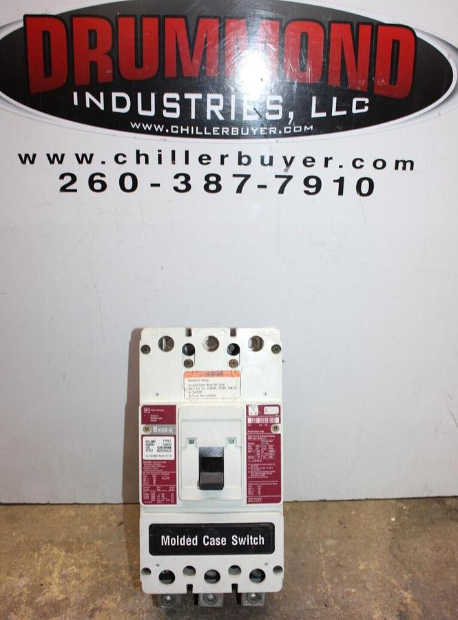 Used CUTLER HAMMER MOLDED CASE SWITCH KDB3400KW 400 AMP 600 VAC 3-POLE *WARRANTY*