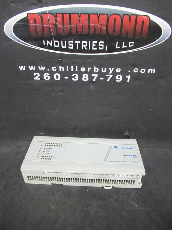 Used ALLEN BRADLEY MICROLOGIX1000 1761-L32BBB SER. D 30 VDC 1.5 AMP **WARRANTY**