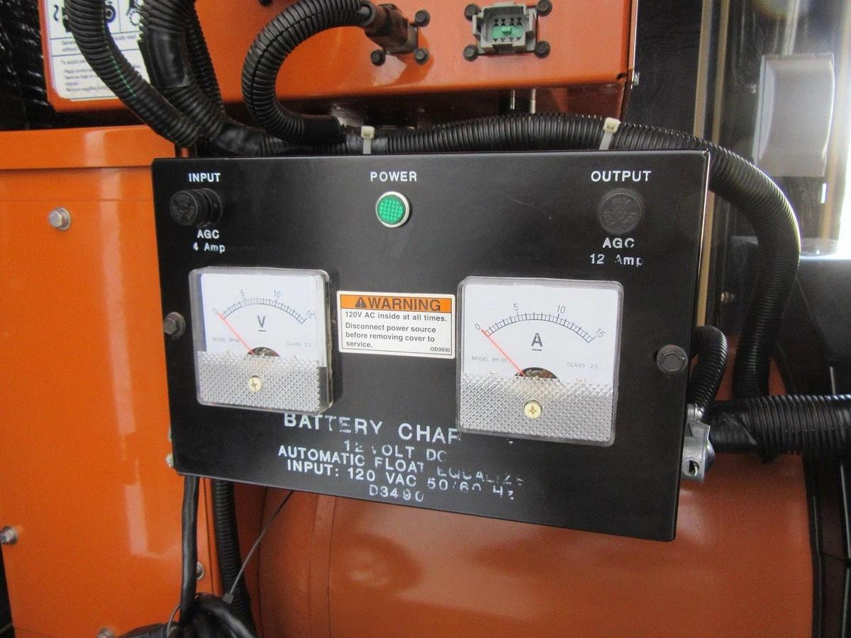Used 30 KW DIESEL GENERATOR GENERAC 120/240 VOLT ONLY 407 HRS SOUND ENCLOSED VIDEO