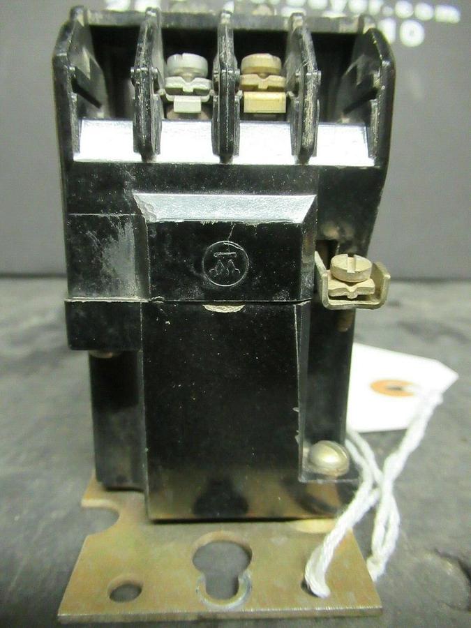 Used WESTINGHOUSE CONTROL RELAY BF11F 300 VAC 10 AMP COIL: 120 VAC