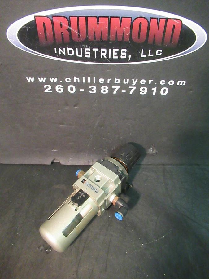 Used SMC AIR REGULATOR / FILTER AW3000-02B 0.05-0.85 MPA **WARRANTY INCLUDED**