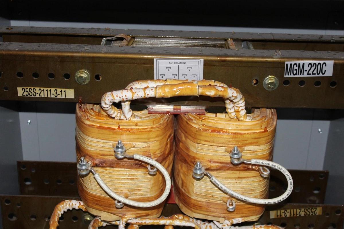 25 kVA MGM TRANSFORMER HS25C3B2-D16 HIGH: 480/240V LOW: 208/120V 1-PHASE 60 HZ