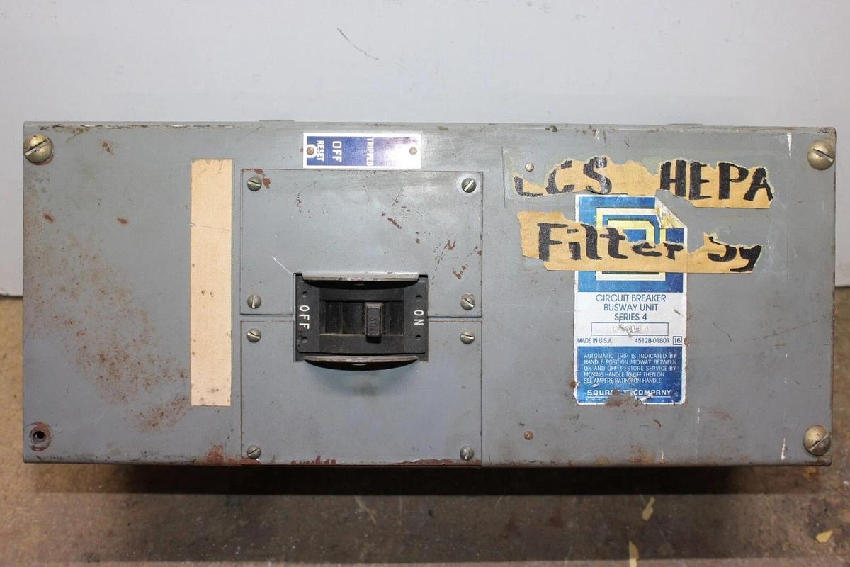 Used SQUARE D BUSSPLUG UNIT PI-50-FA 30 AMP 3-POLE 480 VAC **WARRANTY INCLUDED**