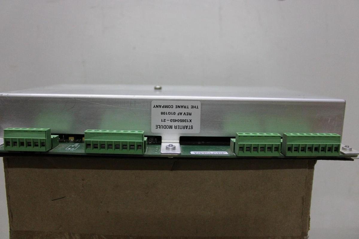 Used TRANE CHILLER STARTER MODULE X13650453-21 REV. AF **WARRANTY INCLUDED**