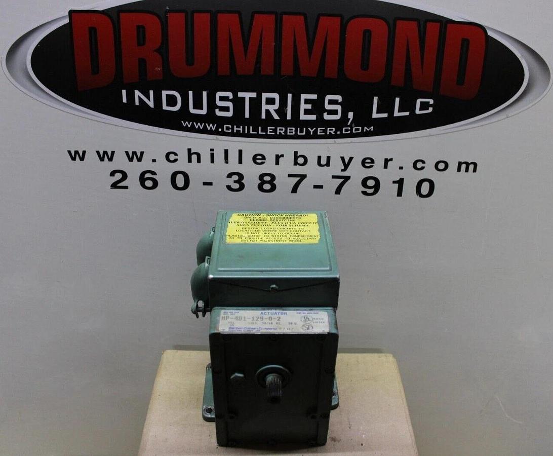 Used BARBER COLEMAN ACTUATOR MP-481-129-0-2 0.95 AMP 120 VOLT 50 WATT