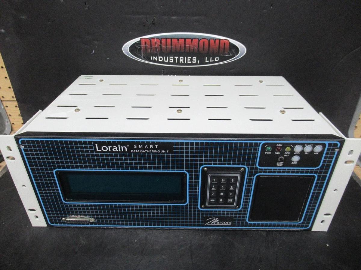 Used LORAIN SMART DGU DATA GATHERING UNIT 586503500 20-60 VDC MARCONI **WARRANTY**