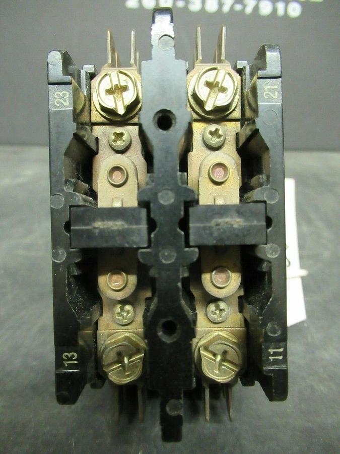 Used FURNAS CONTACTOR 3100-20T328 / HN52KC016 20 AMP 600 VAC 30 AMP/RES