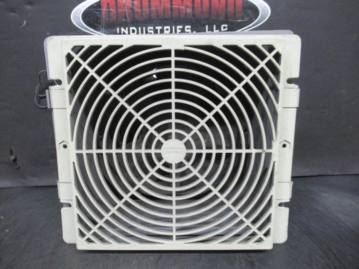 Used HOFFMAN AXIAL FAN AND ENCLOSURE 115 VAC 0.31 AMP 200/240 CFM A-6AXFN TFP61UL12