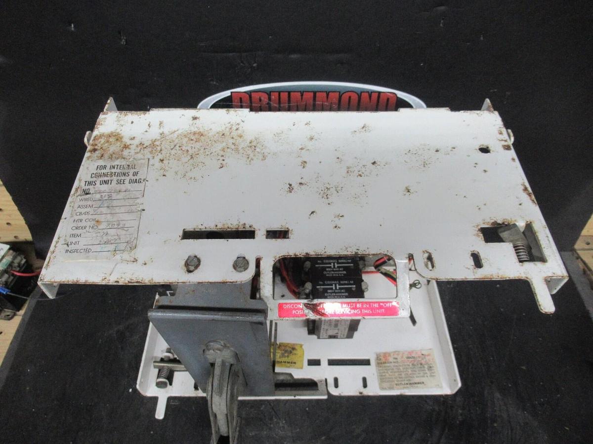 Used CUTLER HAMMER MOTOR STARTER CONTROL 12" W/ A10CN0 NEMA SIZE 1 3 AMP 600 VAC