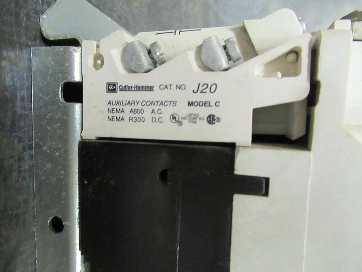 Used CUTLER-HAMMER CONTACTOR A201KECA-J1 SIZE E 600 VOLT 120 AMP COIL: 120V