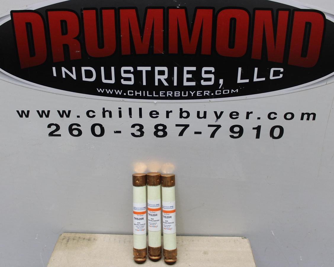 Used LOT OF 2 FUSETRON DUAL ELEMENT FUSES FRS-R-60 60 AMP 600 VOLT