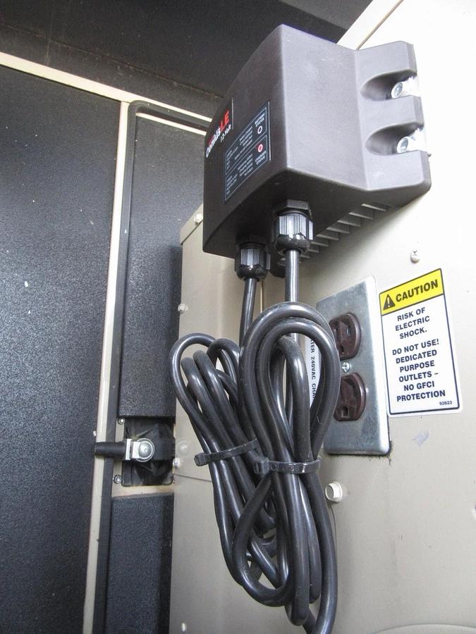 Used 50 KW DIESEL GENERATOR MTU 120/240 V  JOHN DEERE SOUND ENCLOSED 355 HRS  VIDEO