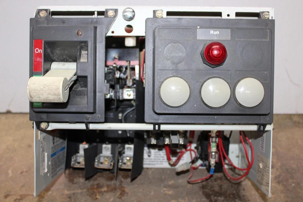 Used WESTINGHOUSE MCC MOTOR CONTROL BUCKET FREEDOM 2100 12" SIZE 2 CL75250