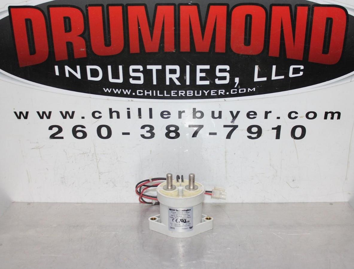Used CII TECHNOLOGIES KILOVAC CZONKA III RELAY EV200AAACA COIL: 12/24 VDC