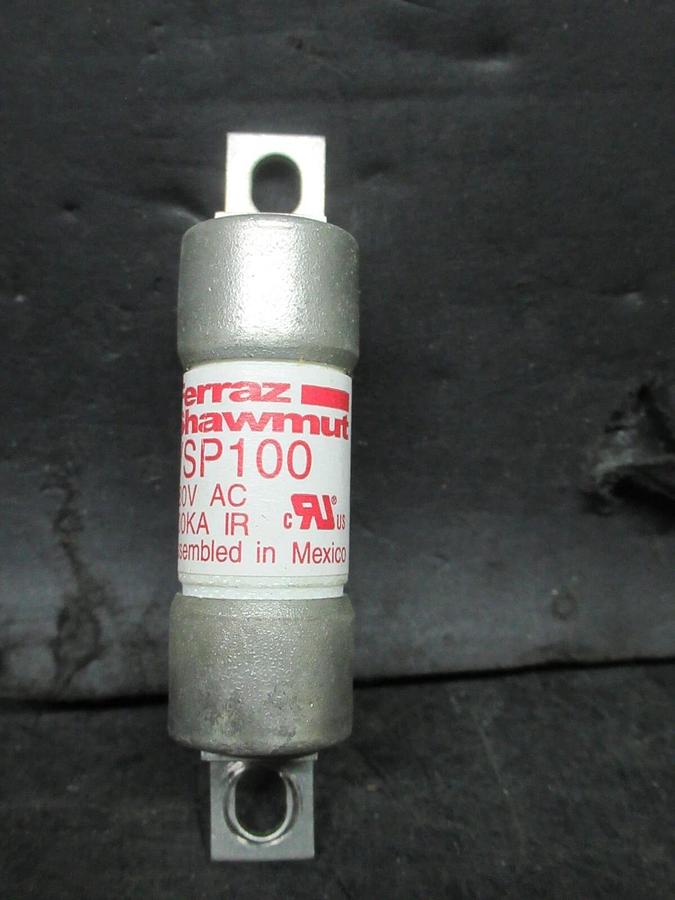 Used FERRAZ SHAWMUT FUSE VSP100 480 VAC 200 KA-IR **WARRANTY INCLUDED**