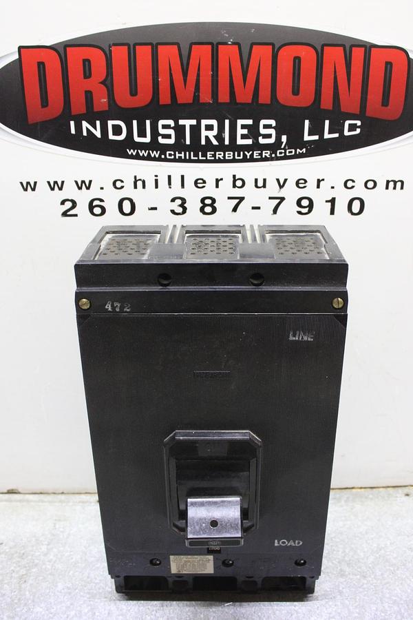Used ITE CORDON ETC CIRCUIT BREAKER CM3B600 600 AMP 600 VOLT 3-POLE