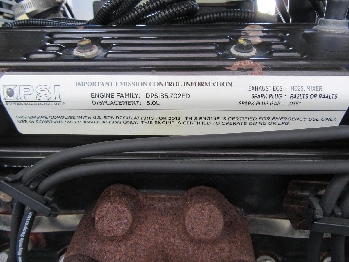 Used 50 KW GENERATOR KOHLER 5.0 NATURAL GAS / LP 120/240V 1PH 784 HRS ENCLOSED VIDEO
