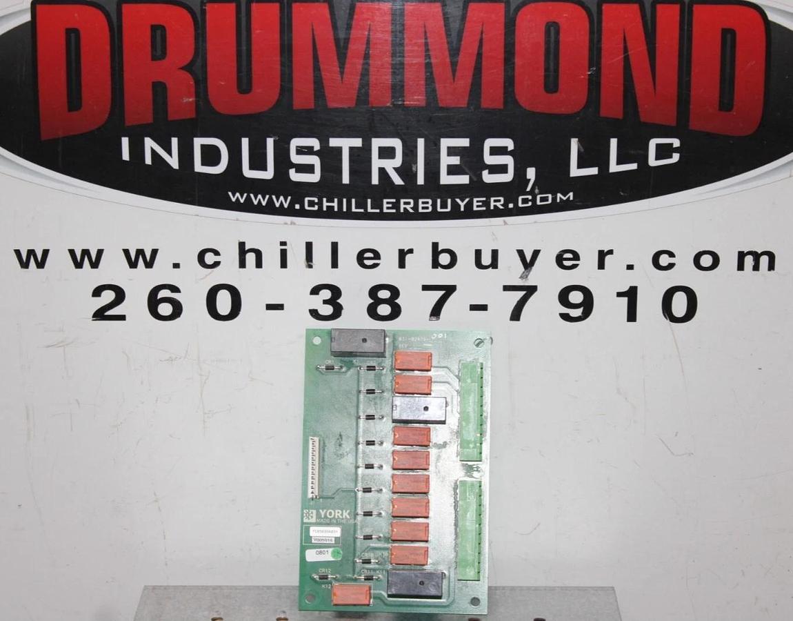 Used YORK RELAY CIRCUIT BOARD 031-02479-001 **WARRANTY INCLUDED**