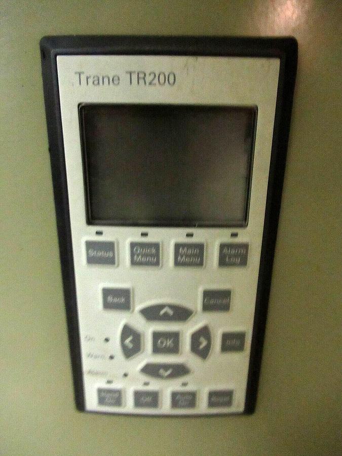 Used TR200 225 (234) HP TRANE ADAPTIVE DRIVE 281 AMP 480 VAC 3 PH AFDH0281GC0C10C201