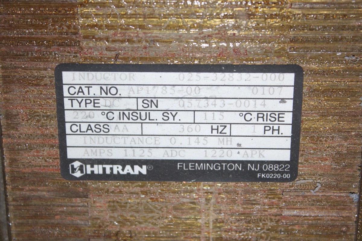 Used YORK CHILLER LIQUID COOLED OPTISPEED DRIVE 371-02526-102 TM-790-K-B12F-46D