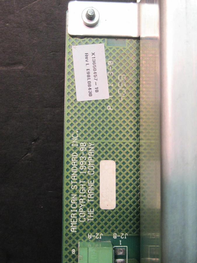 Used TRANE CHILLER TCI PRINTER FUNCTION CONTROL MODULE X13650457-10 REV L *WARRANTY*