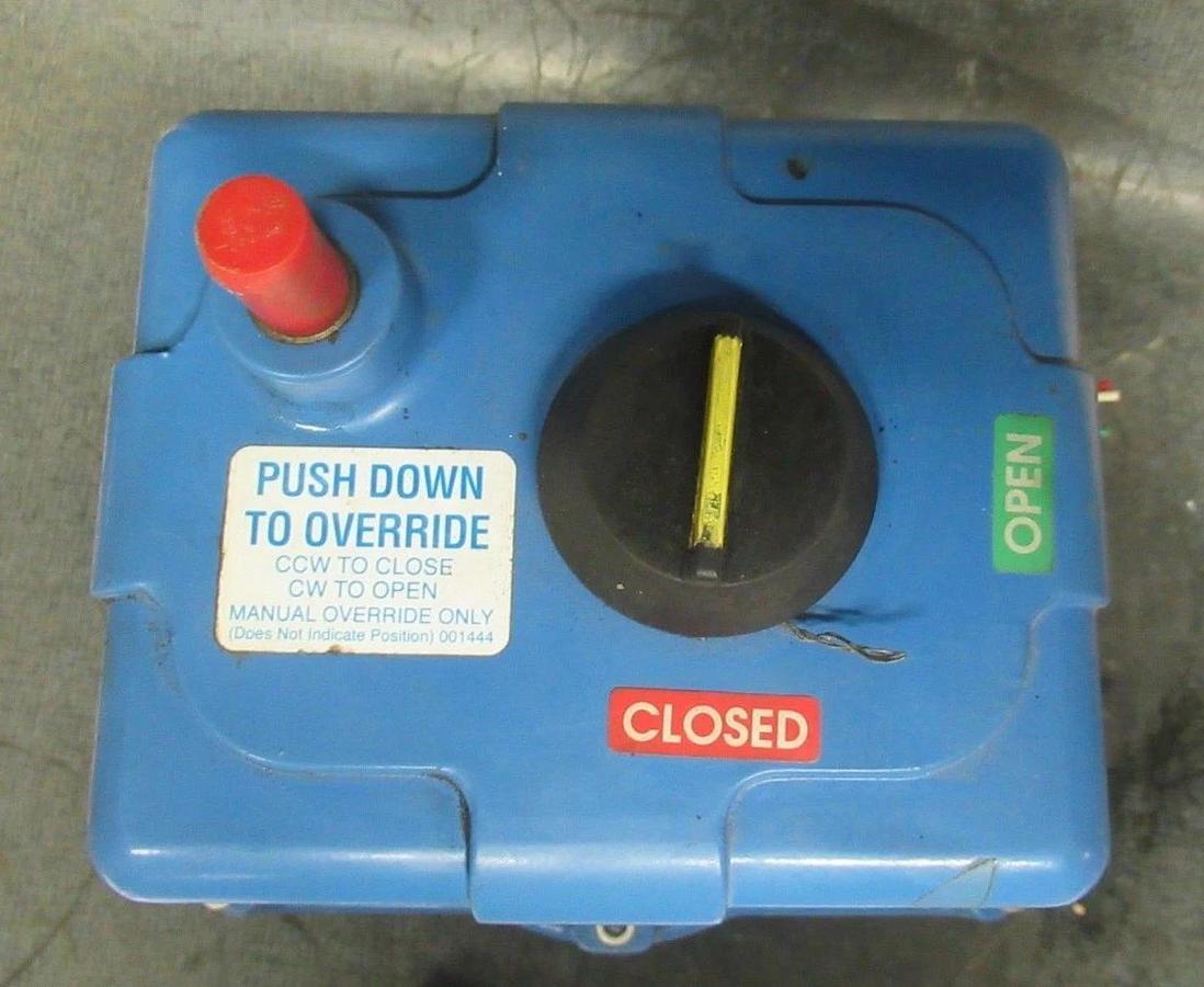 Used JAMESBURY ACTUATOR ERV-51-01-Q J2000 0.6A 115 VAC NEMA: 4X