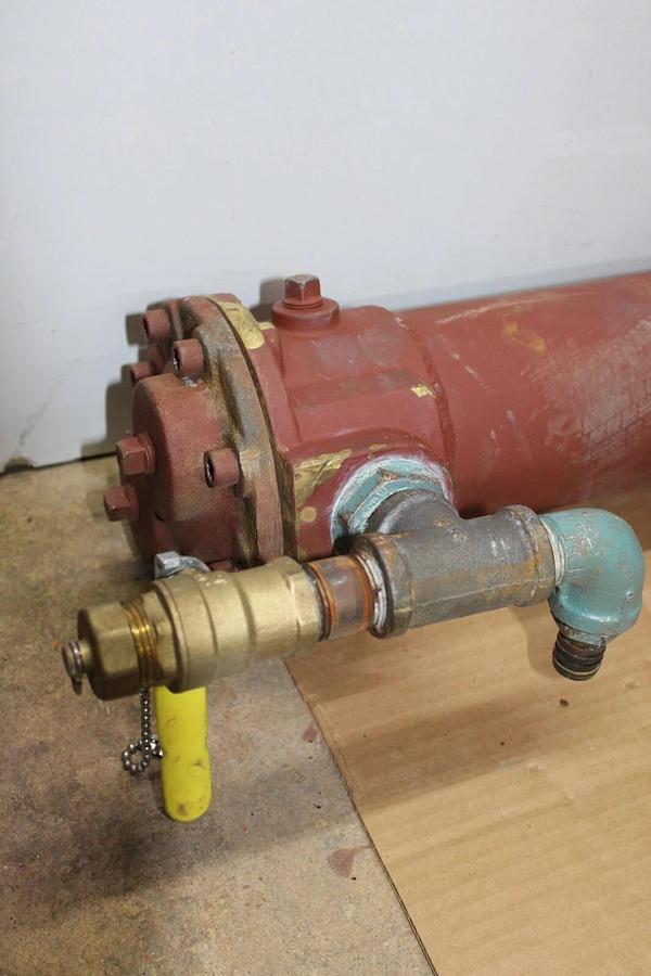 Used API BASCO HEAT EXCHANGER 4-Y-24-HT-4-AC-CI 300°F 210 PSIG **WARRANTY INCLUDED**