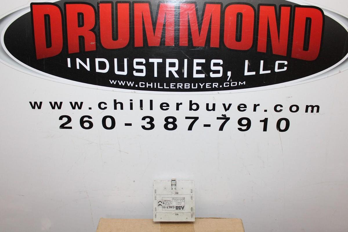 Used ABB AUXILIARY CONTACT BLOCK CAL7-11 10 AMP 600 VAC *WARRANTY INCLUDED*