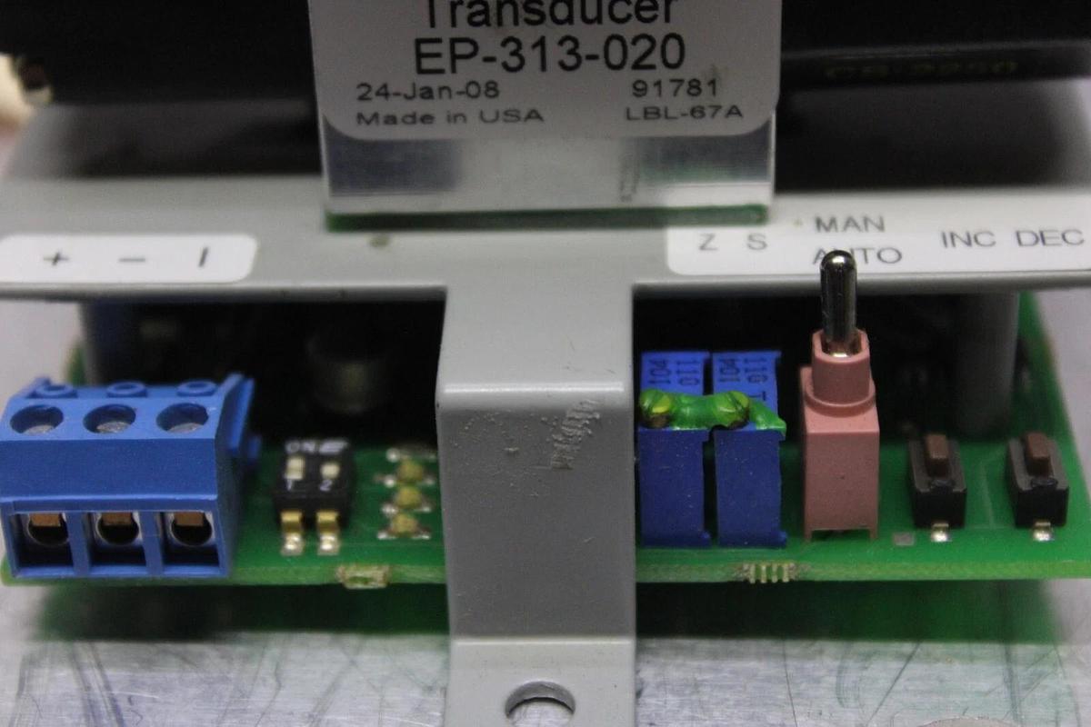 Used MAMAC SYSTEMS ELECTROPNEUMATIC TRANSDUCER EP-313-020 0-30 PSI **WARRANTY**