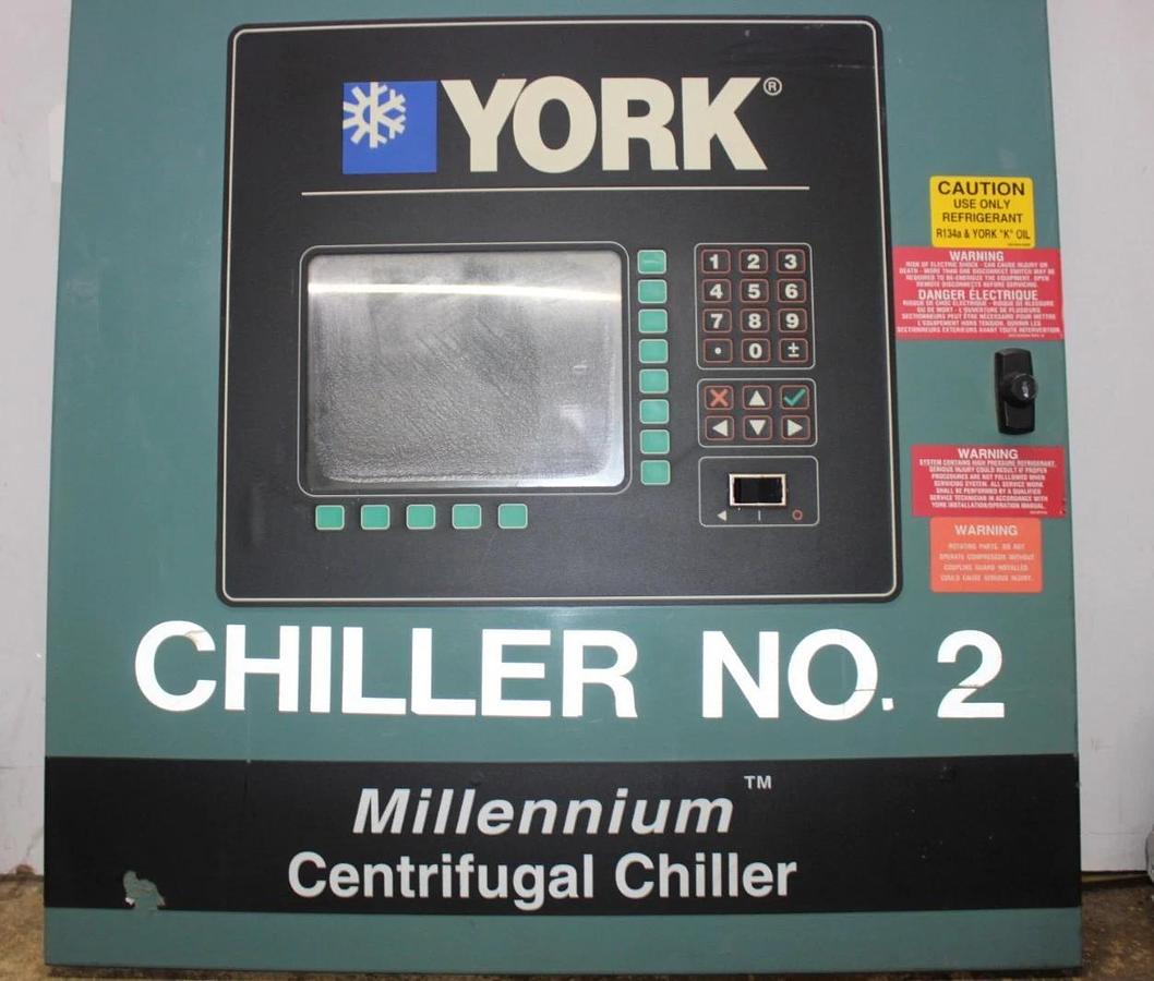 Used YORK MILLENNIUM CENTRIFUGAL CHILLER CONTROL PANEL 035-17873C **WARRANTY**