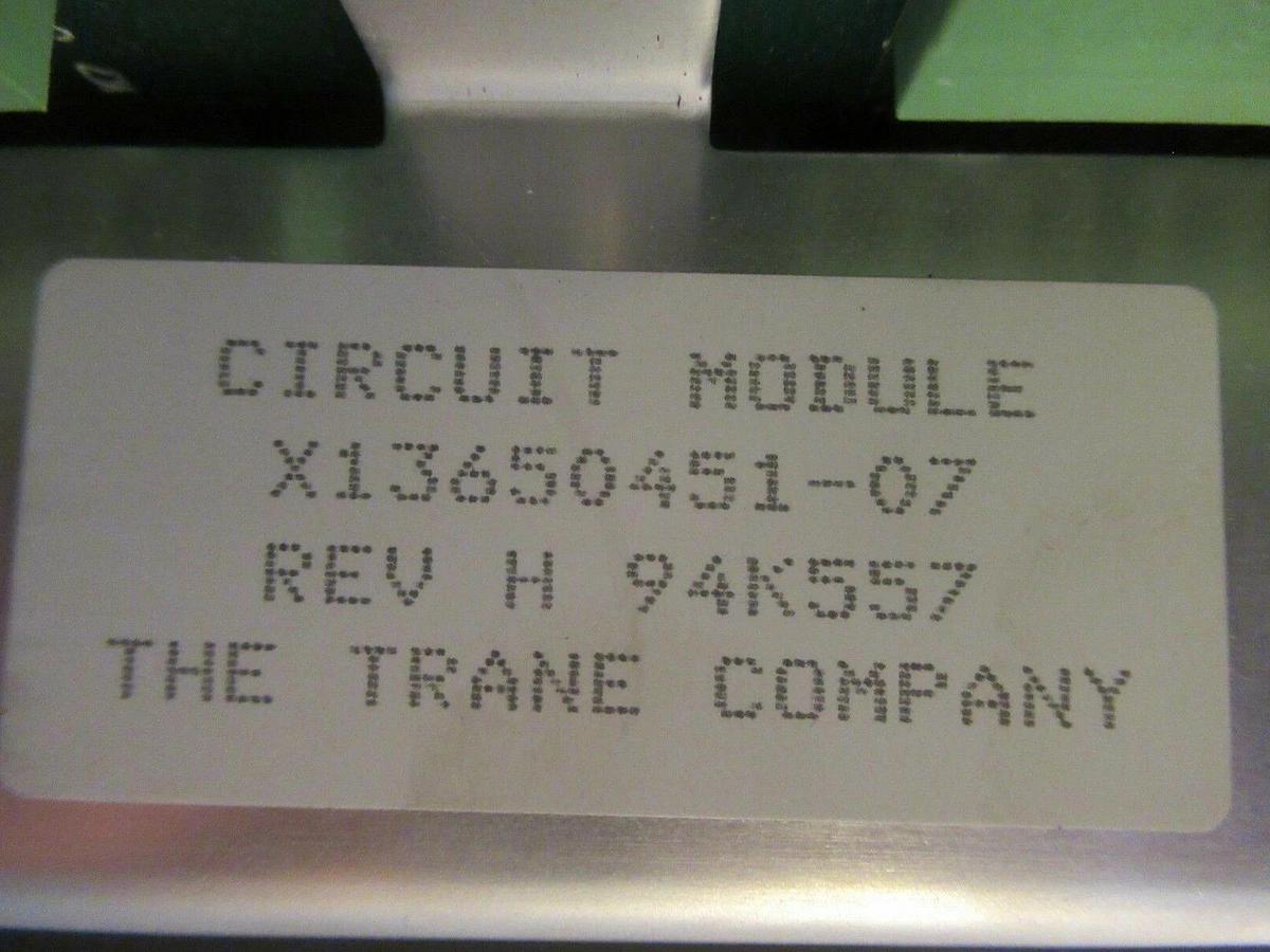 Used TRANE CHILLER MODULE X13650451-07 REV H **WARRANTY INCLUDED**
