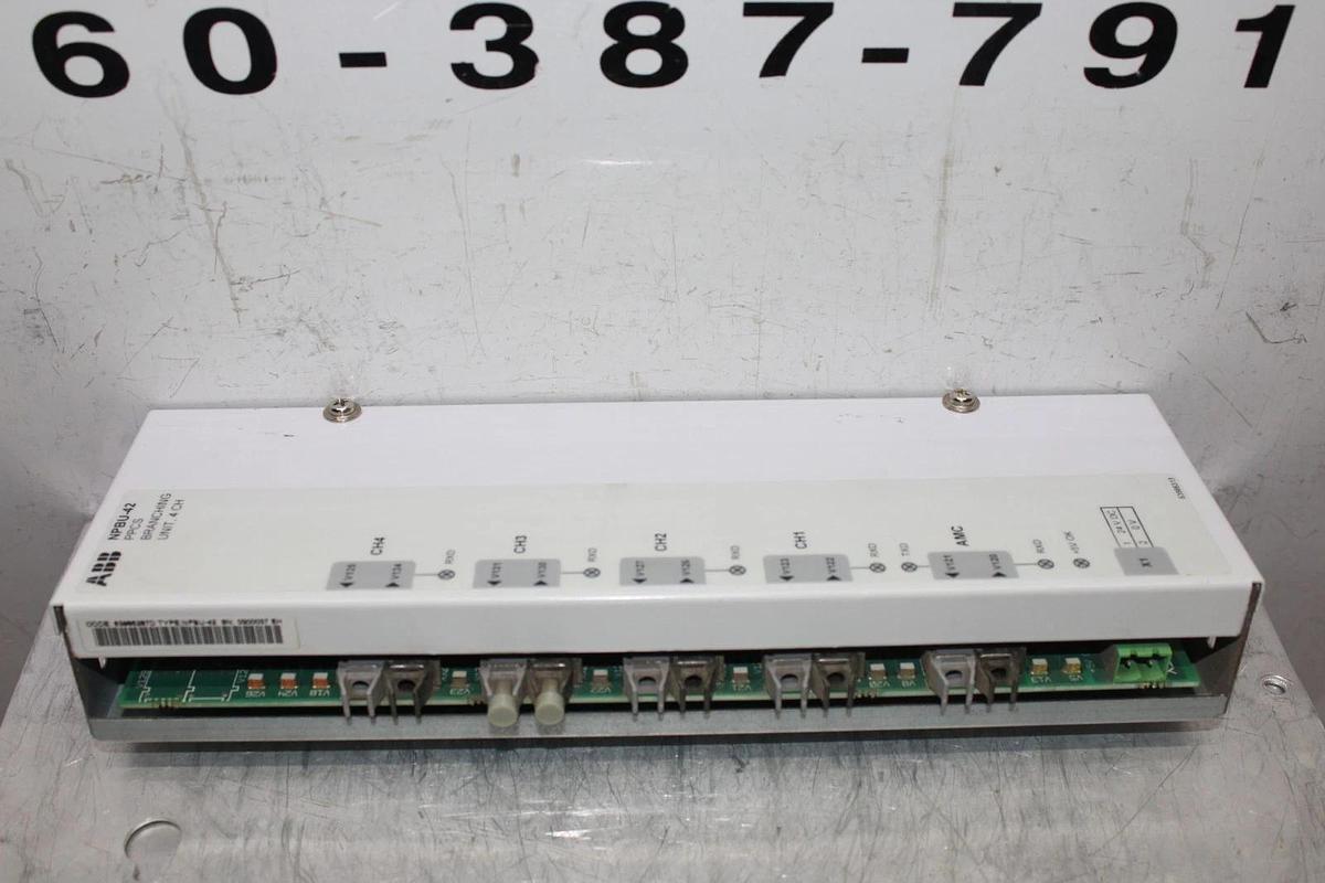Used ABB VFD PPCS BRANCHING UNIT NPBU-42 63985287D **WARRANTY INCLUDED**