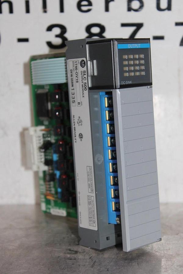 NIB ALLEN-BRADLEY SLC 500 PROGRAMMABLE OUTPUT CONTROL MODULE 1746-OV16