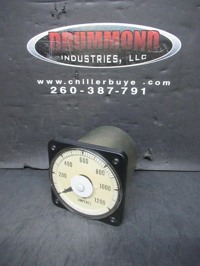 Used YOKOGAWA AC AMMETER 103131LSSV 136-202-134 1200 AC AMPERES MAX **WARRANTY**