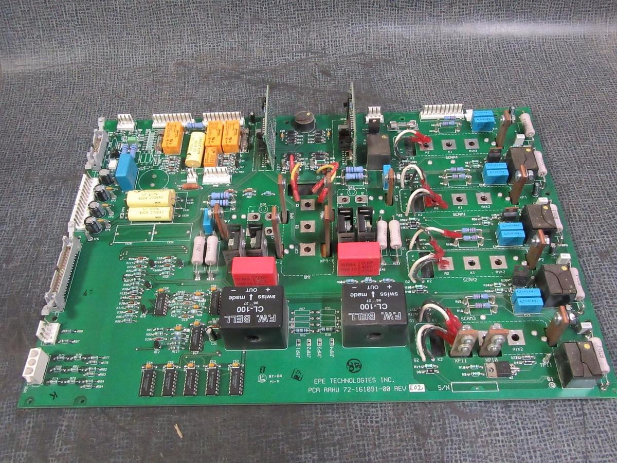 Used EPE TECHNOLOGIES PCA RAHU CIRCUIT BOARD ASSEMBLY 72-161091-00 REV E02