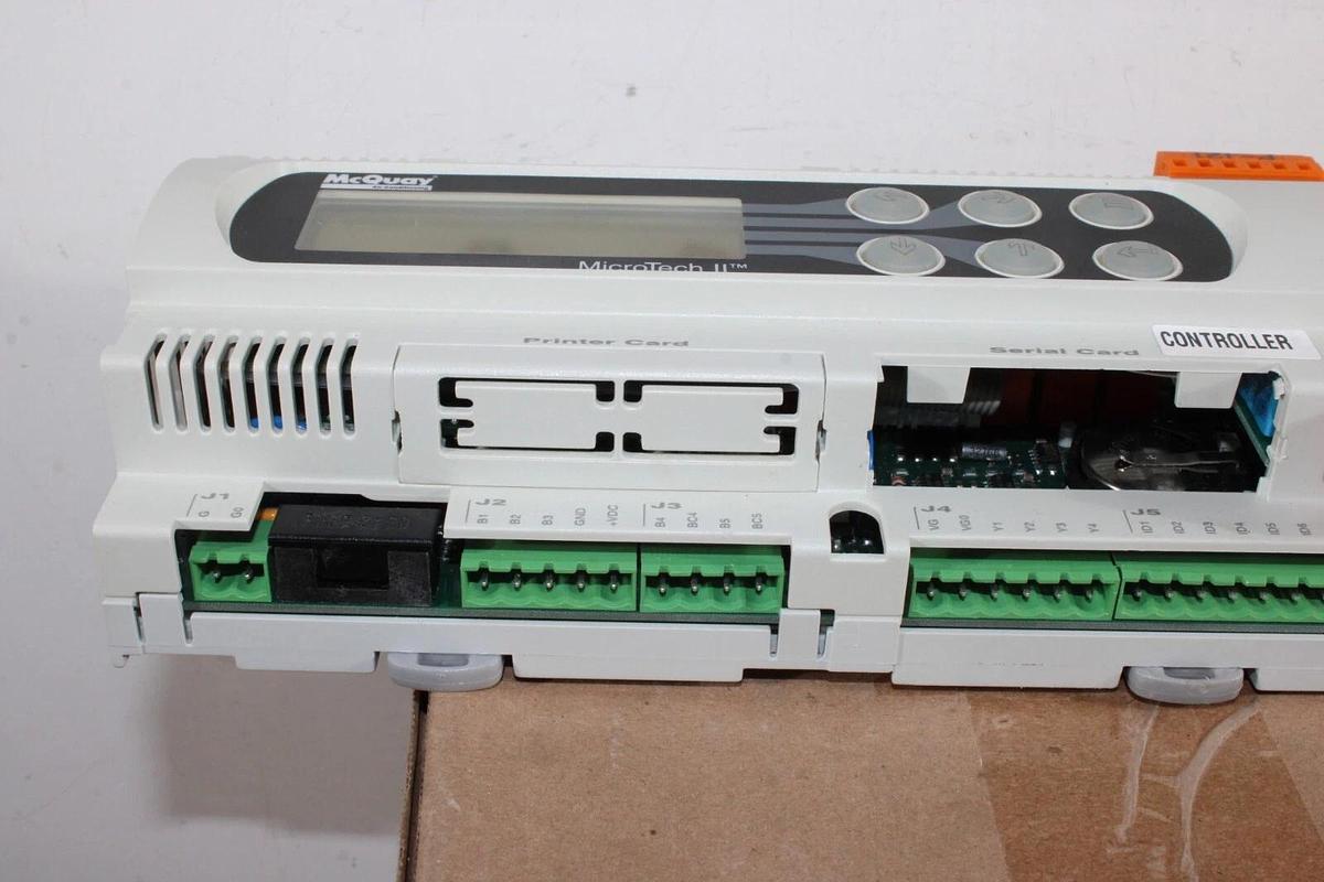 Used MCQUAY CAREL MICROTECH II CHILLER CONTROL MODULE PCO2MQ3BL0 REV. 1.511