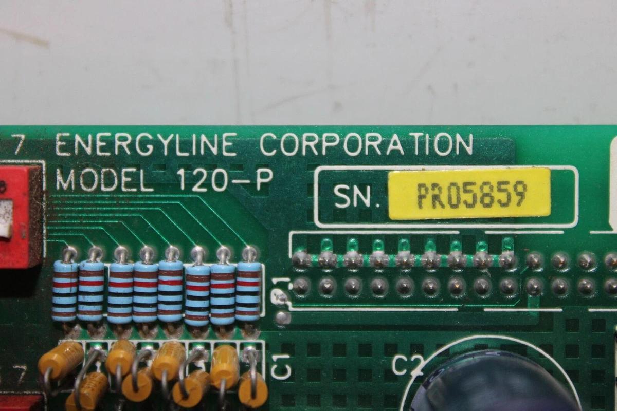 Used ENERGYLINE CIRCUIT BOARD 120-P 120P-04 REV. A **WARRANTY INCLUDED**