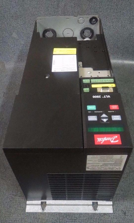 Used DANFOSS VARIABLE SPEED DRIVE VLT 2800 380-480V 27.9-32 AMP 20 HP MODEL: 195N1121
