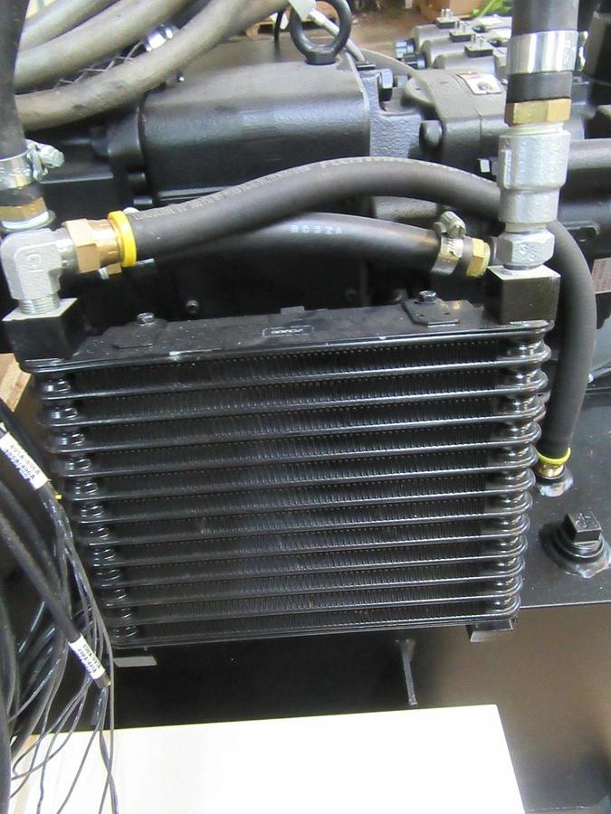 Used SANMOTION SERVO VARIABLE NACHI HYDRAULIC POWER UNIT PVS-2B PUMP 7.5 HP (5.5 KW)