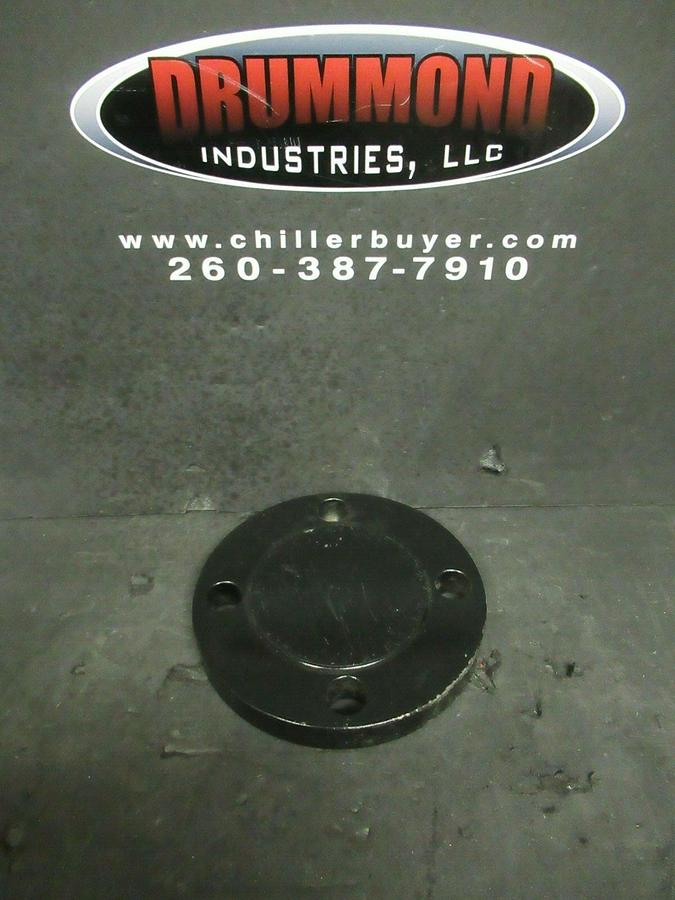 KERKAU FLANGE 2 INCH BLANK 6 INCH OVERALL DIAMETER 4 BOLT 150 PSI