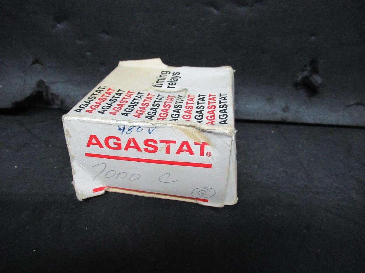 NEW SURPLUS AGASTAT TIME DELAY RELAY COIL 480 VOLT 7000C **WARRANTY**