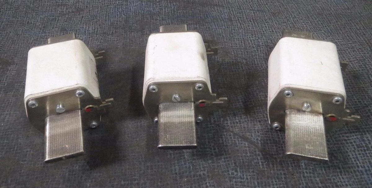 Used JEAN MULLER (1) HLS 2 FUSE 450 AMP 690V 100 KA R2186400 VDE636 **WARRANTY**