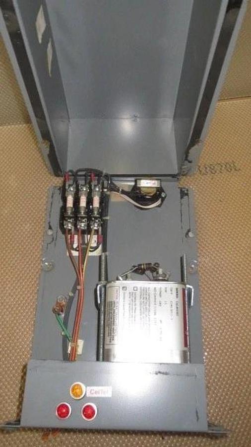 Used MYRON ZUCKER CALMOUNT CAPACITOR KIM43011-3 11 KVAR 480V 3 PHASE *WARRANTY*