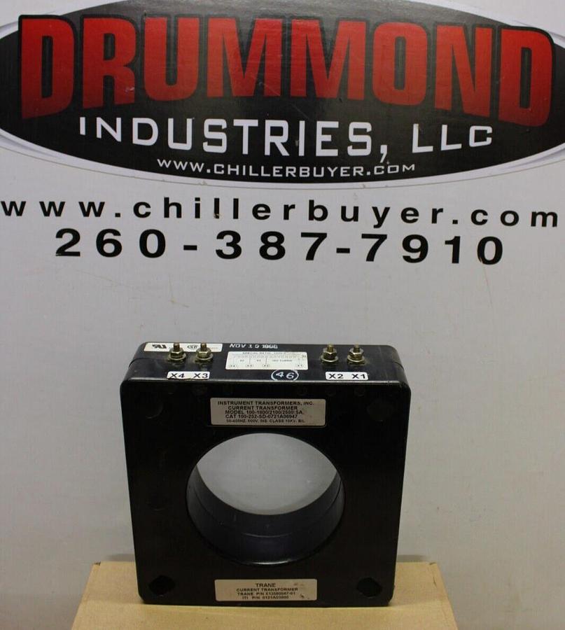 Used INSTRUMENT TRANSFORMERS CT 100-252-SD-0721A06947 X13580047-01 0121A03800
