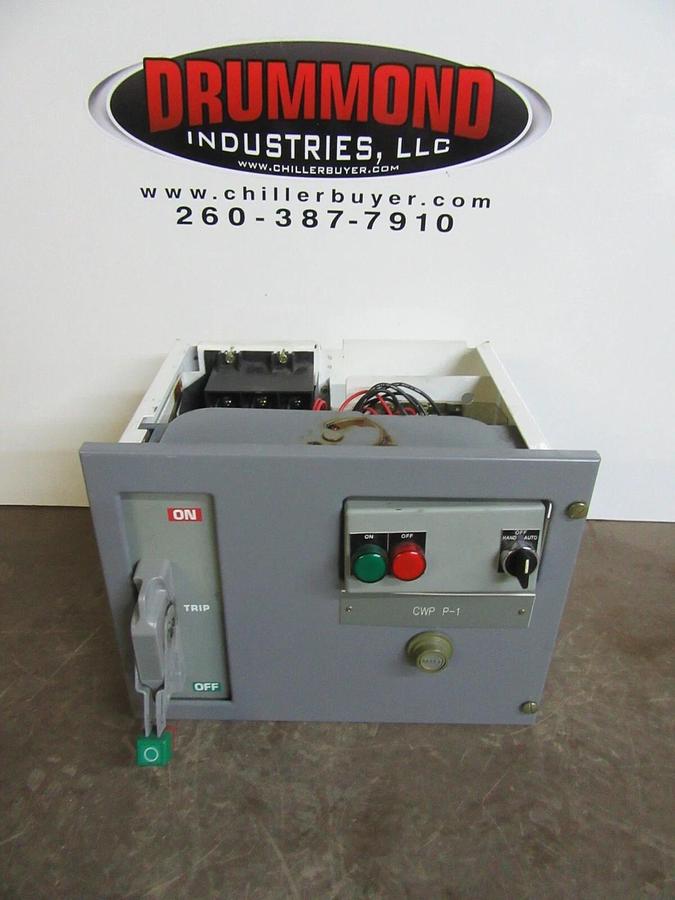 Used SQUARE D MODEL 6 MCC BUCKET NEMA SIZE 1 15 AMP 12" FA100-3MC6 W/ 8536SCO3S