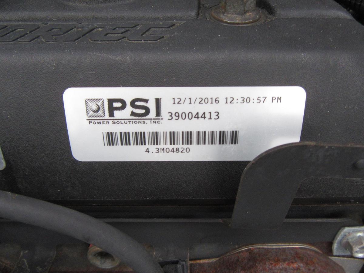 Used 30 KW GENERATOR MTU 4.3 NAT. GAS LP PROPANE 120/240 VOLT 1PH 207 HRS 40KW 2017